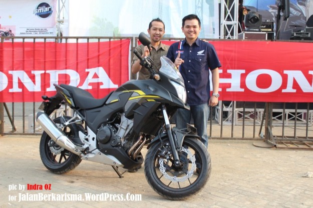 Konsumen Pertama Big Bike Honda Jawa Barat