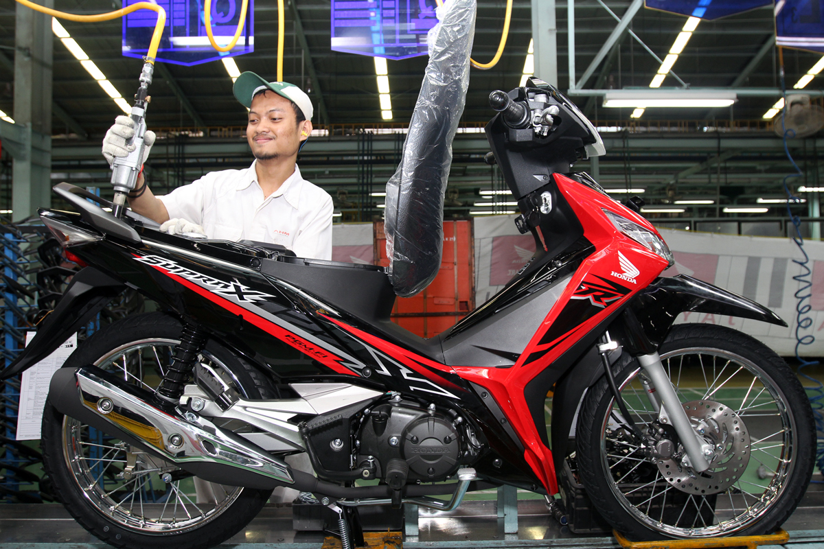 Honda Supra X 125 FI Mendapatkan Sentuhan Warna Baru Jadi Lebih